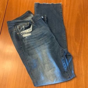Judy Blue Straight distressed Jeans